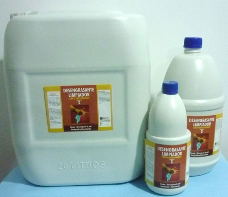 DESENGRASANTE LIMPIADOR CON O SIN ENJUAGUE