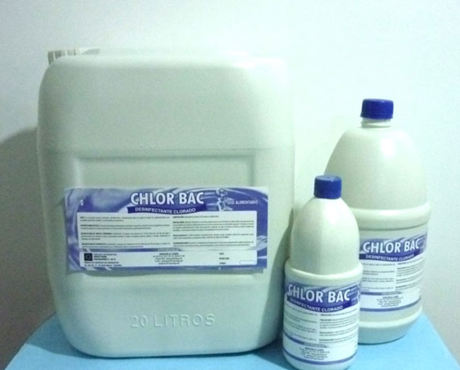 CHLOR BACDESINFECTANTE CLORADO ESTABILIZADO
