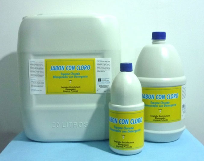 JABON CON CLORO
