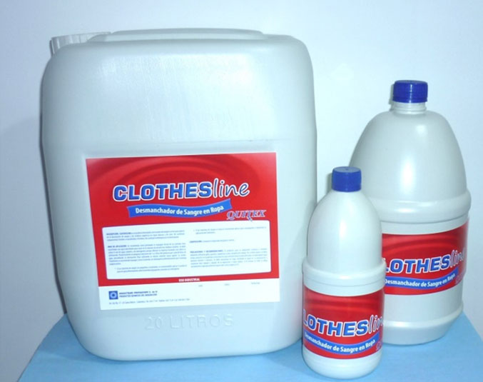 CLOTHES LINEDESMANCHADOR DE SANGRE