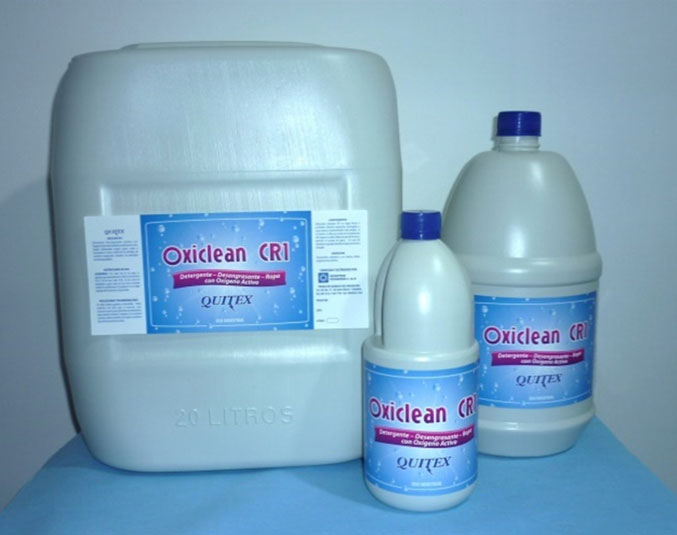 OXICLEAN CR1 DETERGENTE DESENGRASANTE DE ROPA CON OXGENO ACTIVO